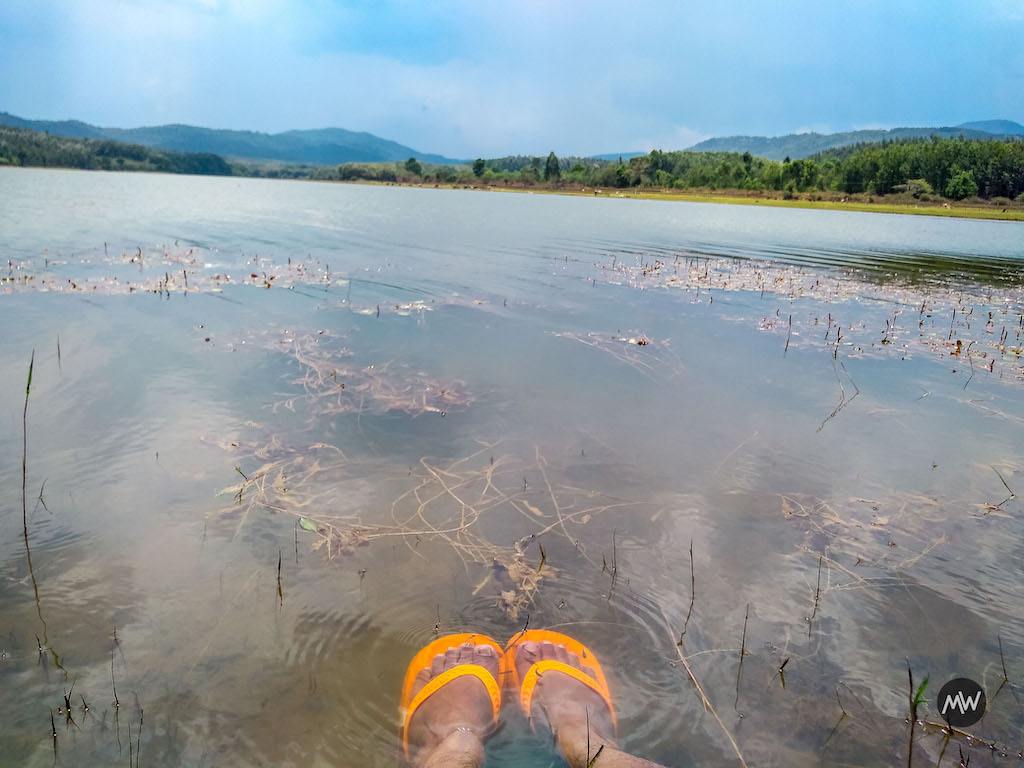 Sitting on the banks - places to visit in Chikmagalur