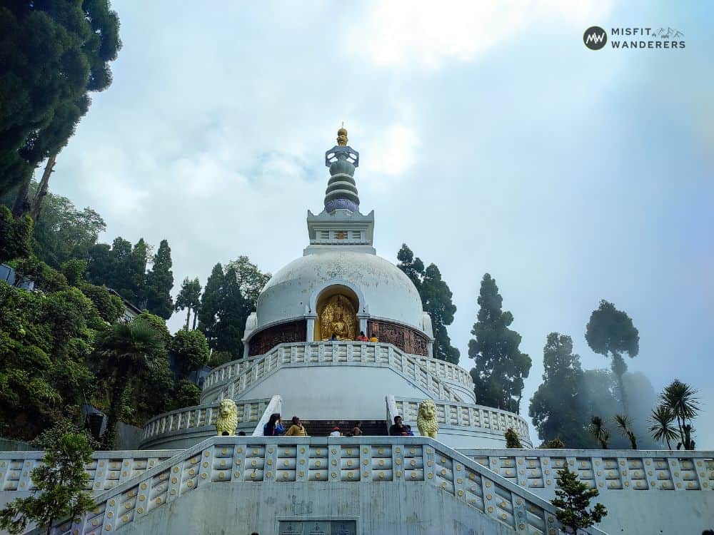 Peace pagoda — Best Places to Visit in Darjeeling