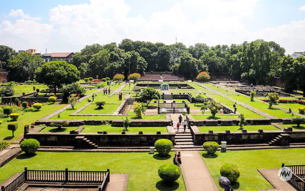 Pune: Scratching History and Wandering Along (Places to Visit in Pune) 5 Gardens inside Shaniwar Wada