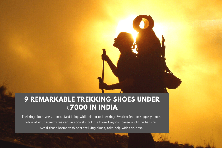 You are currently viewing 9 Remarkable Trekking Shoes Under ₹7000 in India
