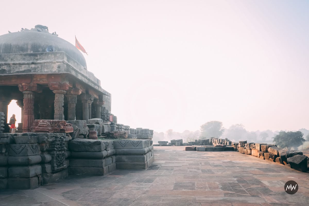 Temple complex of Harshat Mata