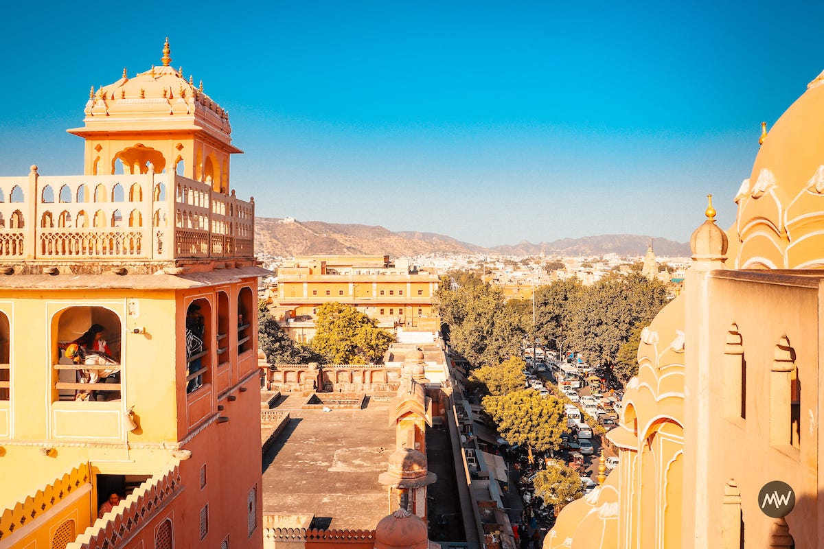 Virtual Tour To Iconic Hawa Mahal or Breeze Palace 23 15.2 sight from the top Hawa Mahal Breeze Place Wind Palace virtual tour