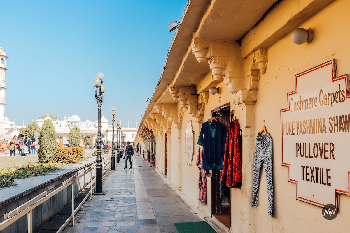 Udaipur Places to Visit & How to Have Memorable Trip 8 Textile Selling inside City palace Udaipur Places To Visit