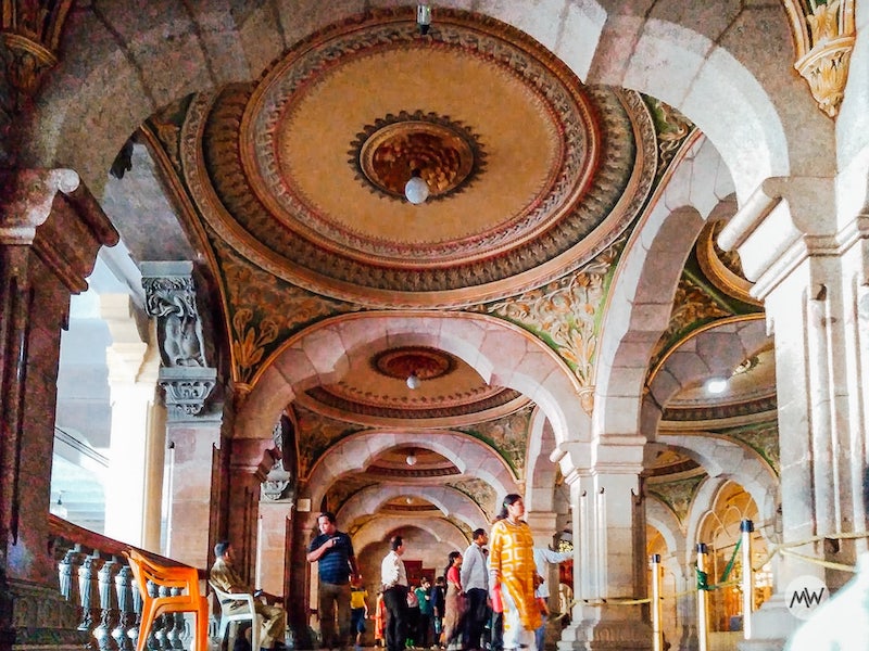 Stroll To Beautiful Mysore Palace Through My Lens (Virtual Tour) 8 decorated ceilings - mysore palace virtual tour