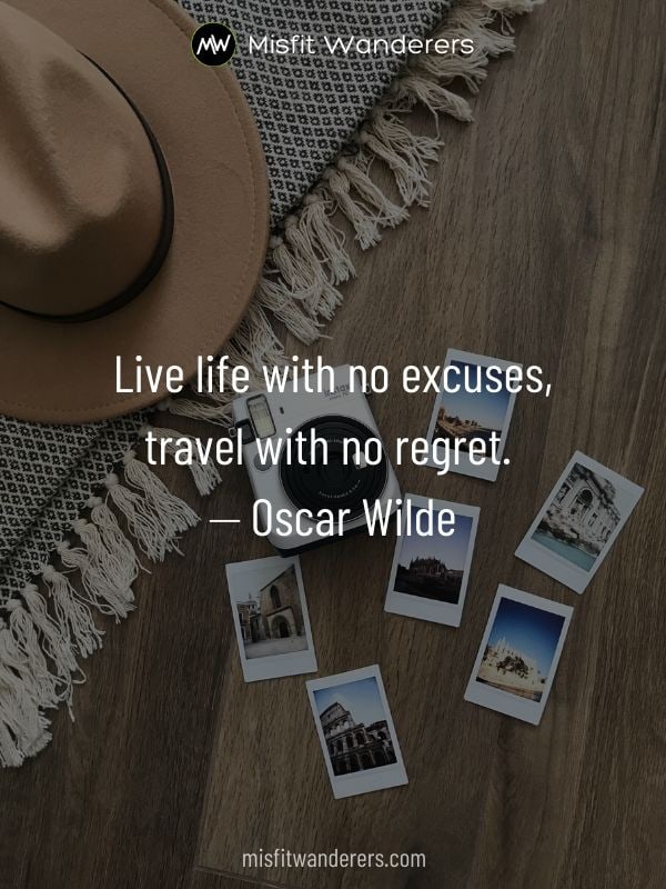 no regrets - best travel quotes