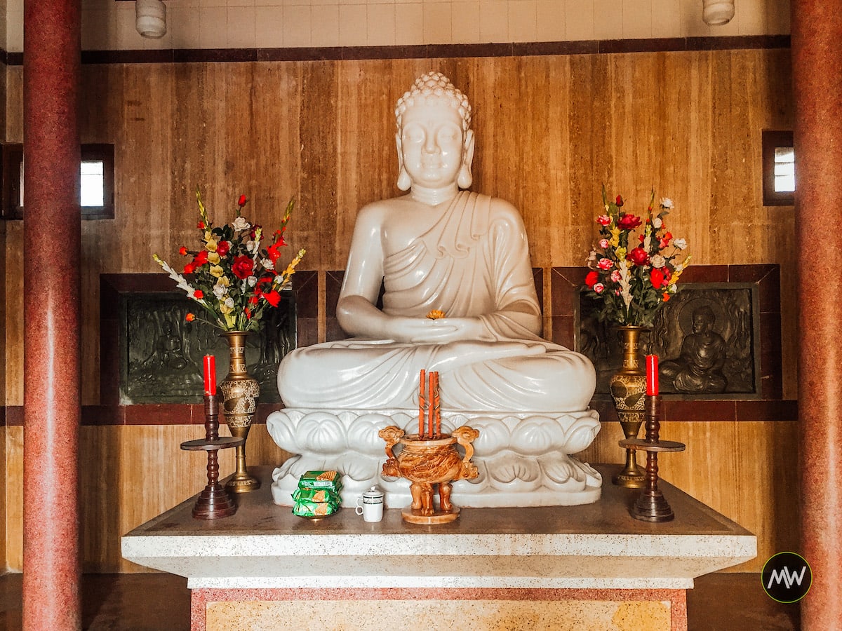 Buddha Statue Kushinagar Cover