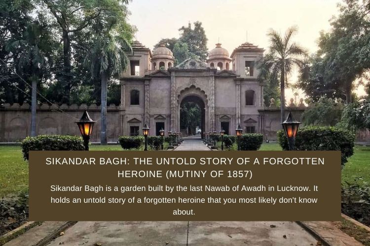 Sikandar Bagh: The Untold Story of a Forgotten Heroine (Mutiny of 1857) 2 Sikandar Bagh EN Cover
