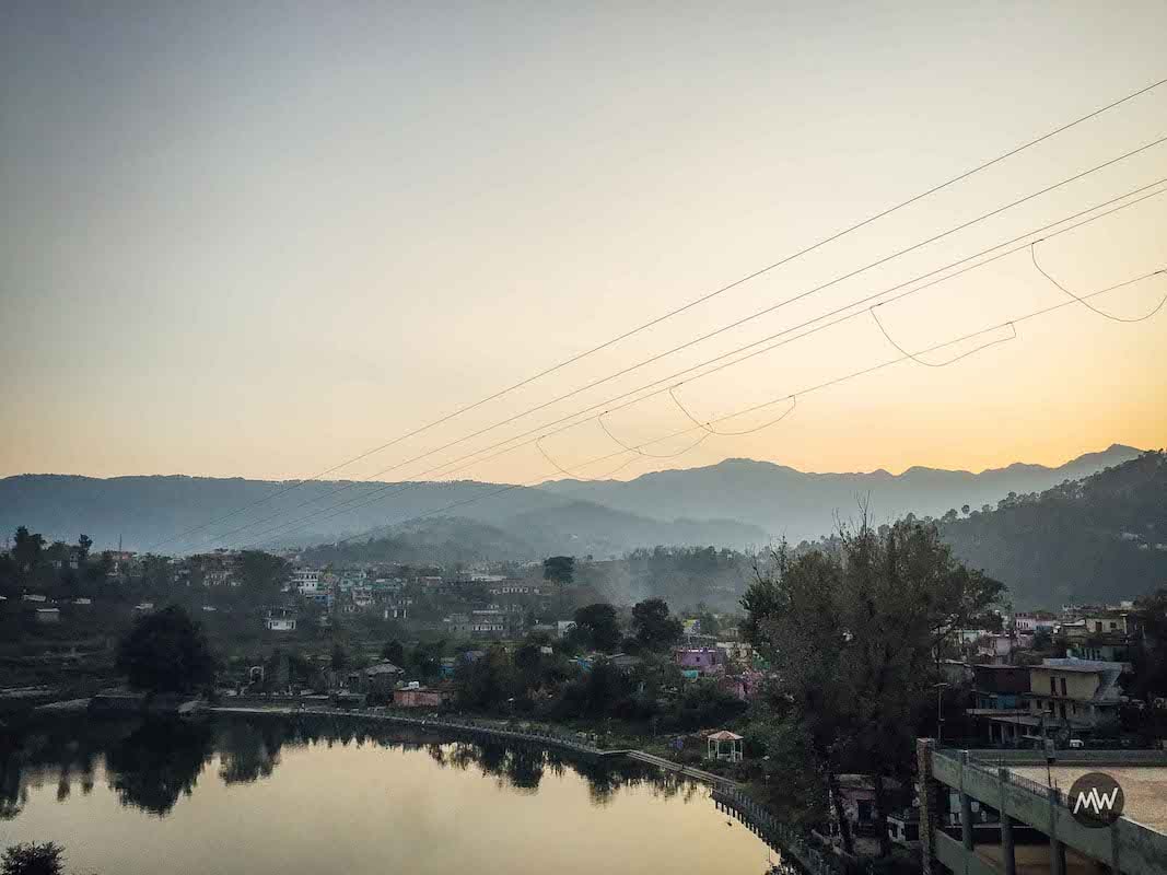 Doing Nothing is Okay Too: In The Lap of The Himalayas, Offbeat Uttarakhand 7 Baijnath Lake As Seen from Our Hotel