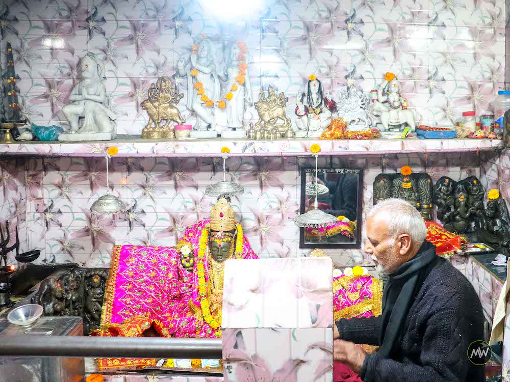 Kot Bhramari Temple is Where You Get 360° Views of Himalayas 5 Nanda Devi and Kot Bhramari Devi image inside the temple