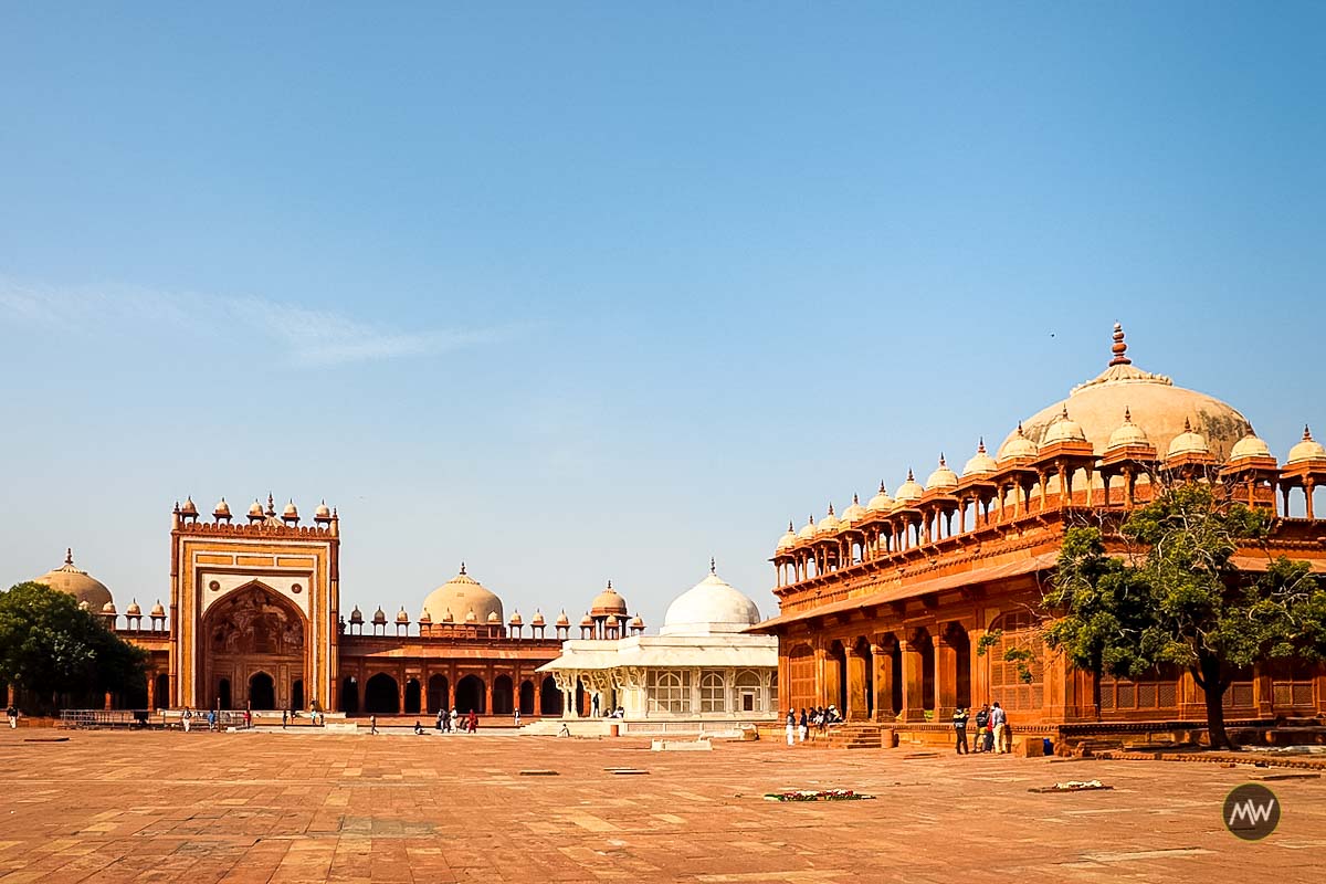 Jami Masjid and Salim Chisti Tomb at Fatehpur Sikri