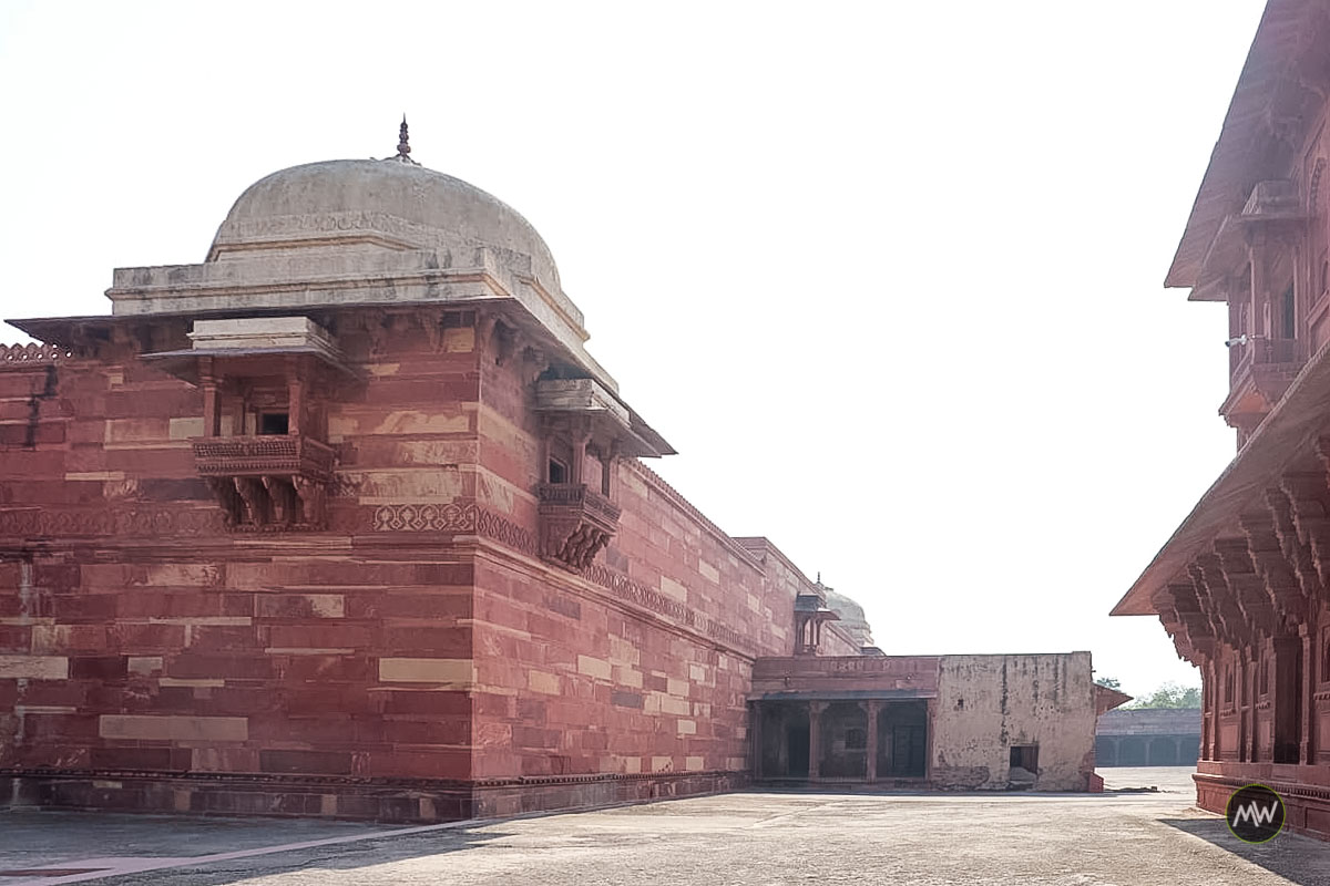 Jodha Bai's Palace at Fatehpur Sikri