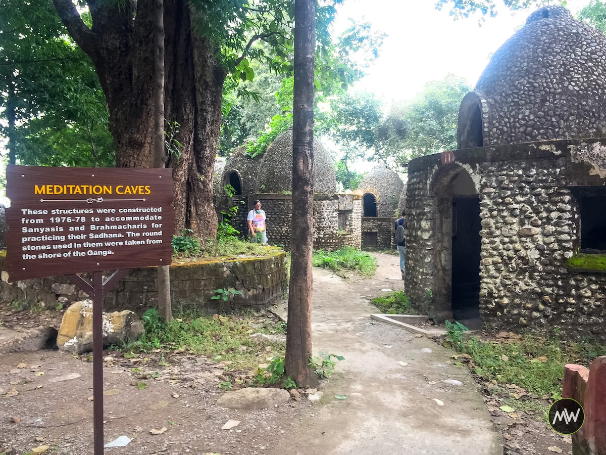 Oval Meditation Caves - Beatles Ashram in Rishikesh
