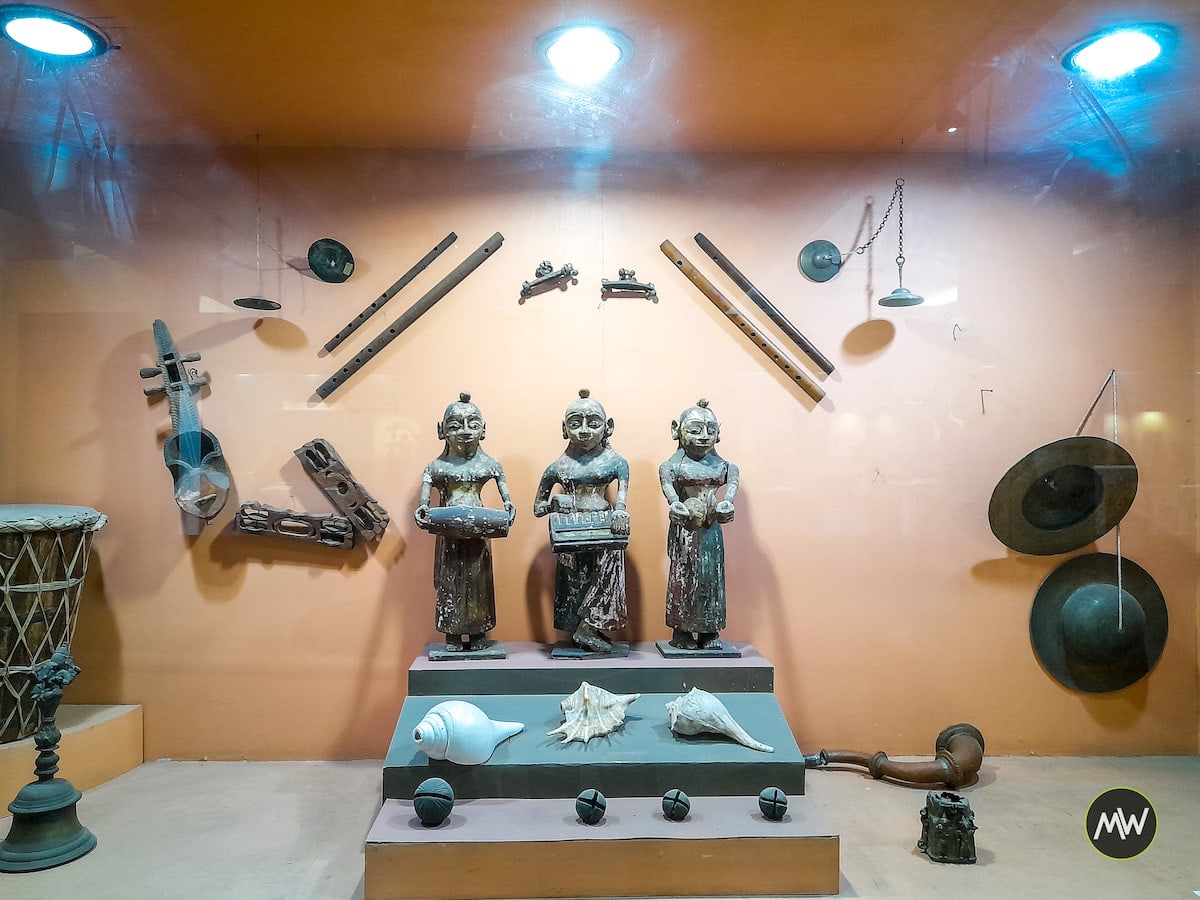 Artifacts inside Krishna Museum - Kurukshetra tourist places