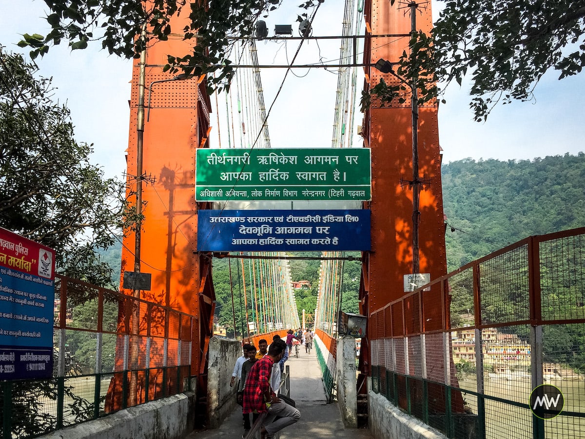 Entrance to Ram Jhula - Rishikesh Travel Guide