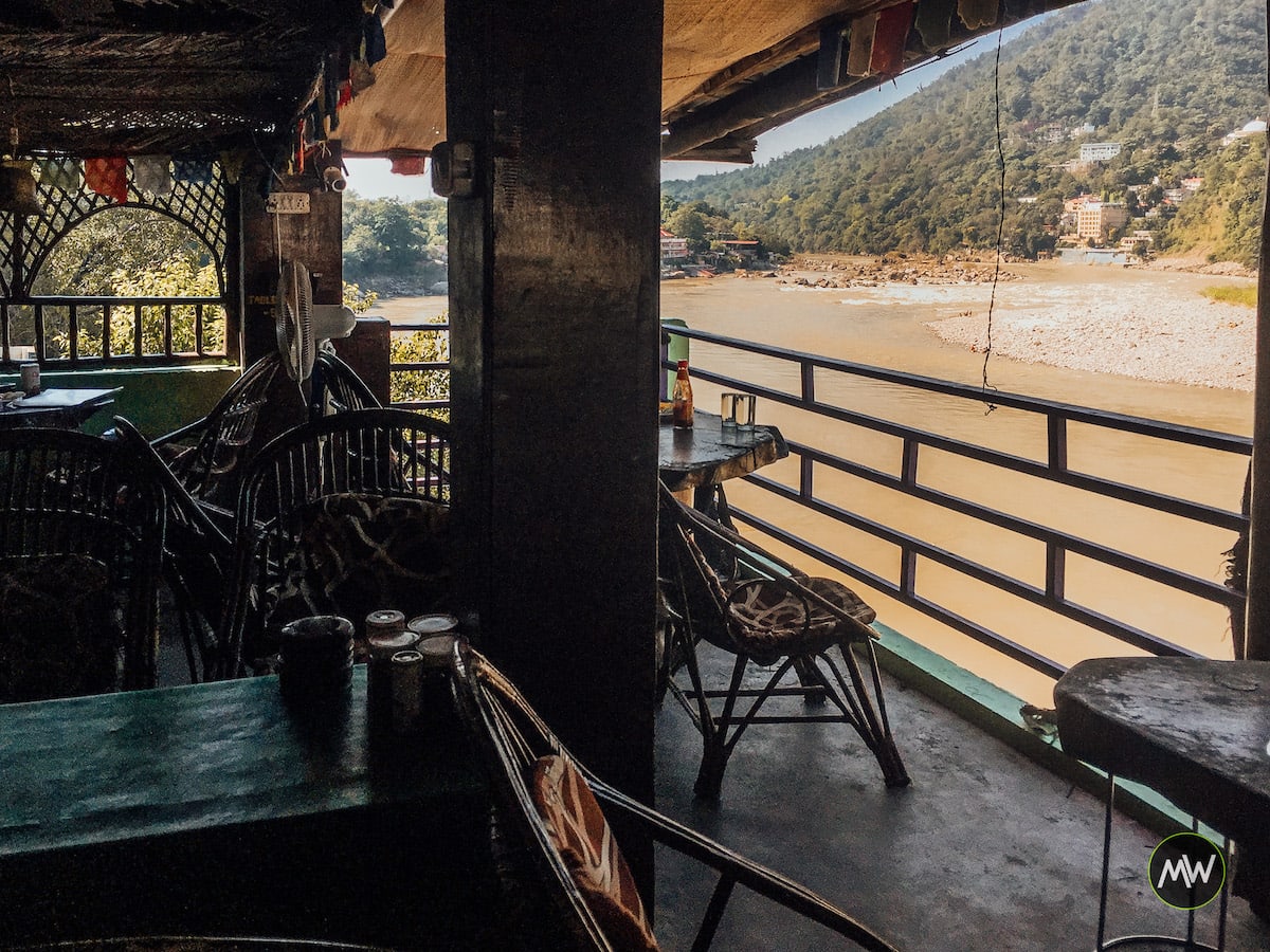 Inside Little Buddha Cafe - Rishikesh Travel Guide