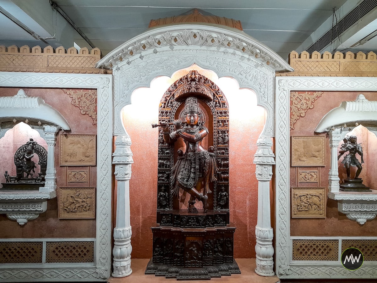 Krishna with His Bansuri at Krishna Museum - Kurukshetra tourist places