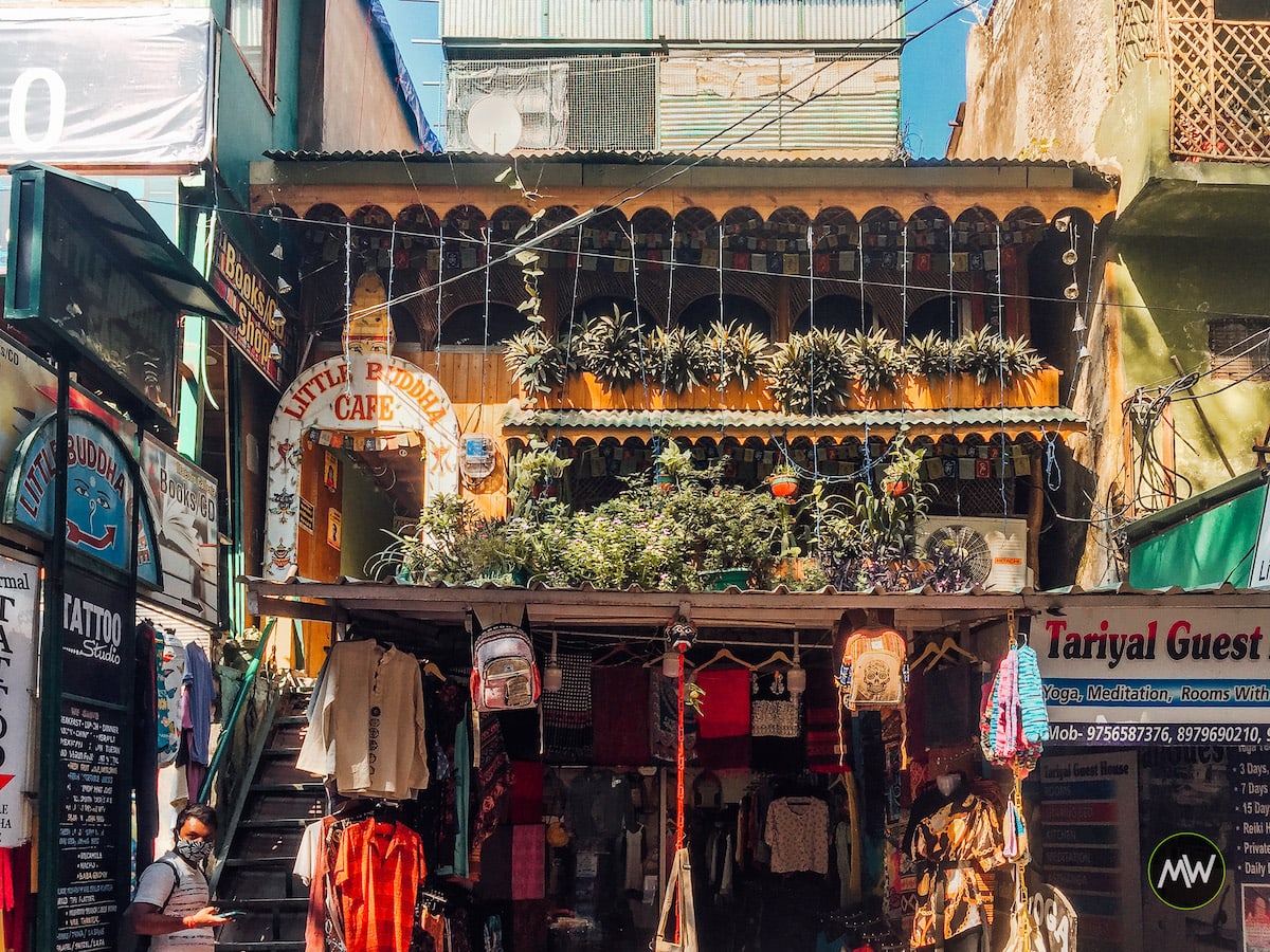 Little Buddha Cafe Entrance - Rishikesh Travel Guide