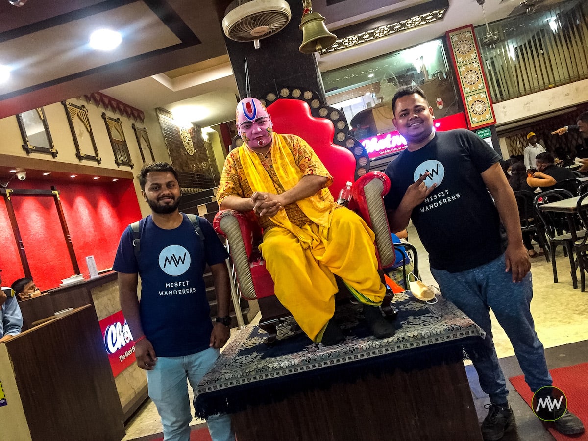 Team Misfit at Chotiwala Restaurant - Rishikesh Travel Guide