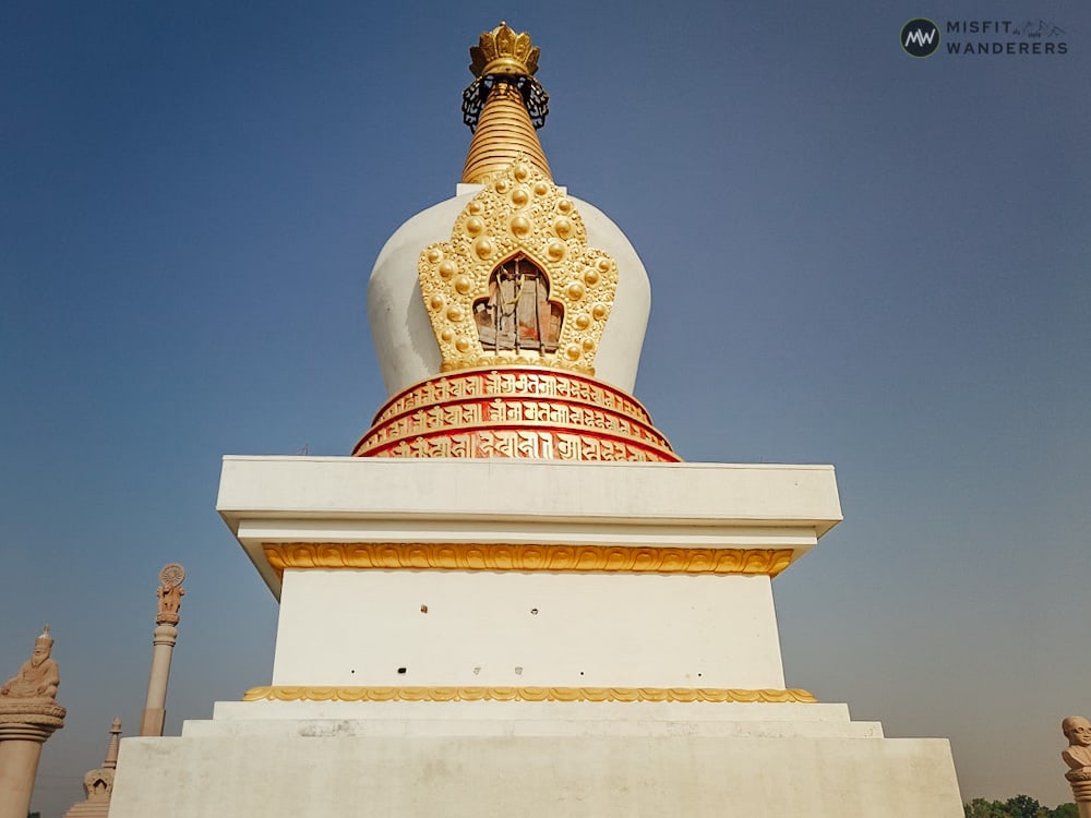 A Buddhist Stupa in Shravasti - Shravasti Tourist Places