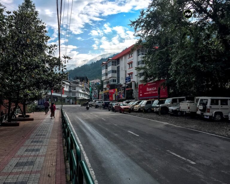 A morning road in Gangtok - Best Places to Visit in Gangtok