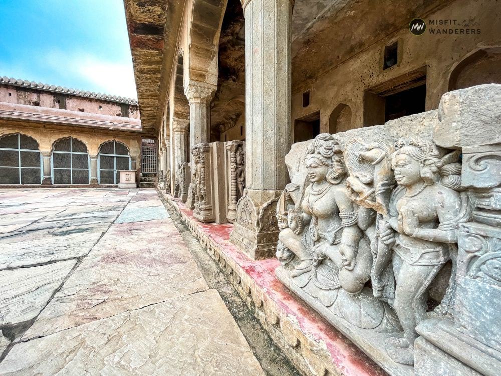 Sculptures of Hindu Gods at Chand Baoli