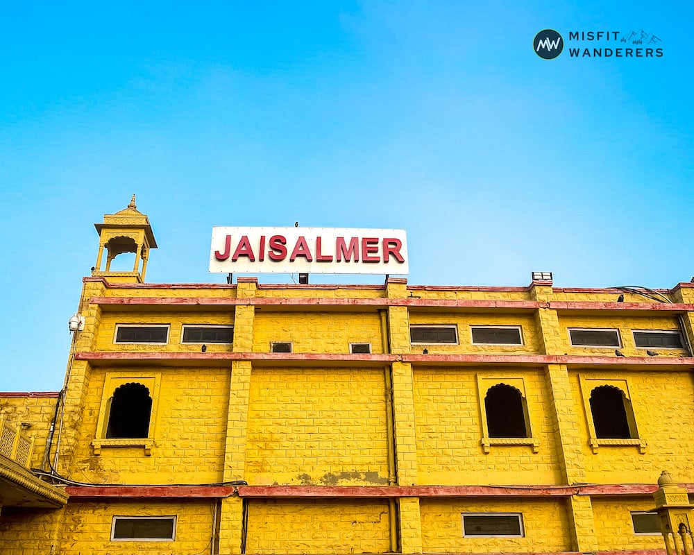 Jaisalmer railway station — Jaisalmer Places to Visit