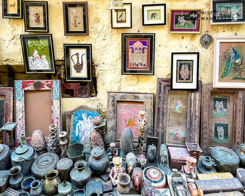 a shop selling souvenirs in jaisalmer — Jaisalmer Places to Visit