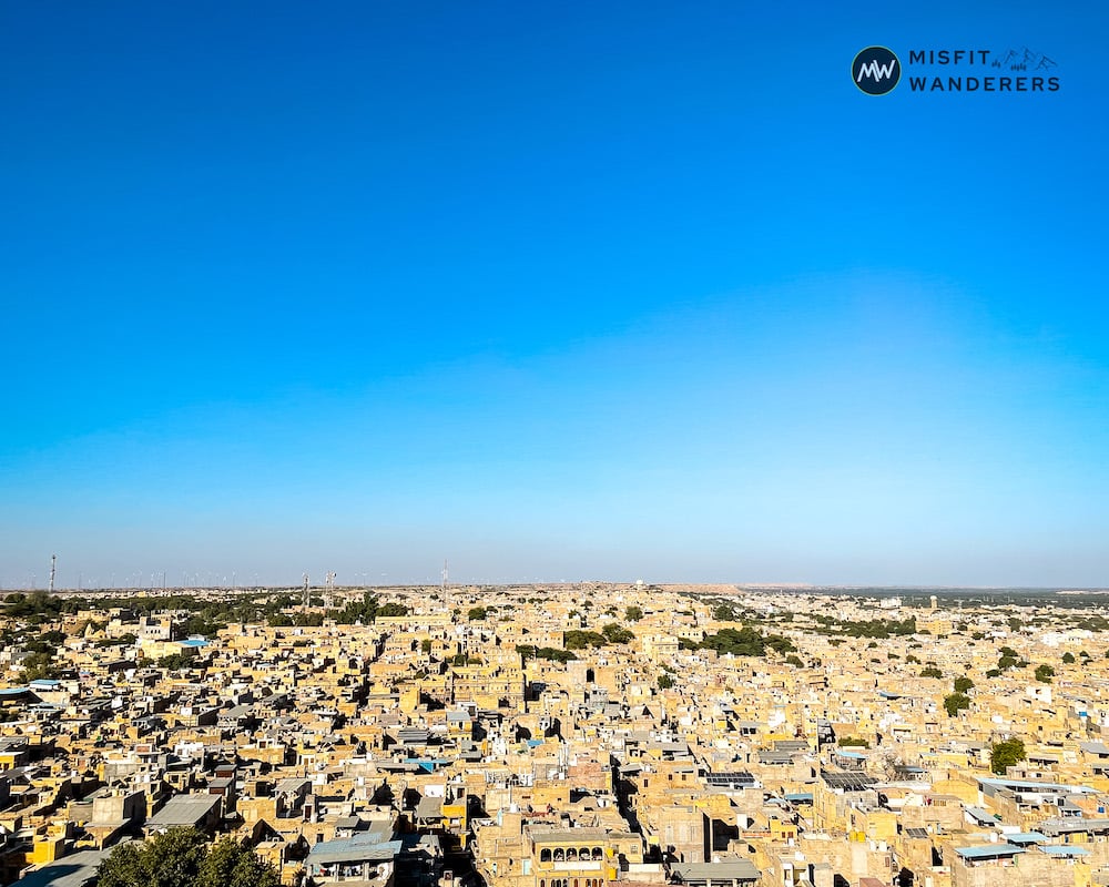 view of jaisalmer city — Jaisalmer Places to Visit