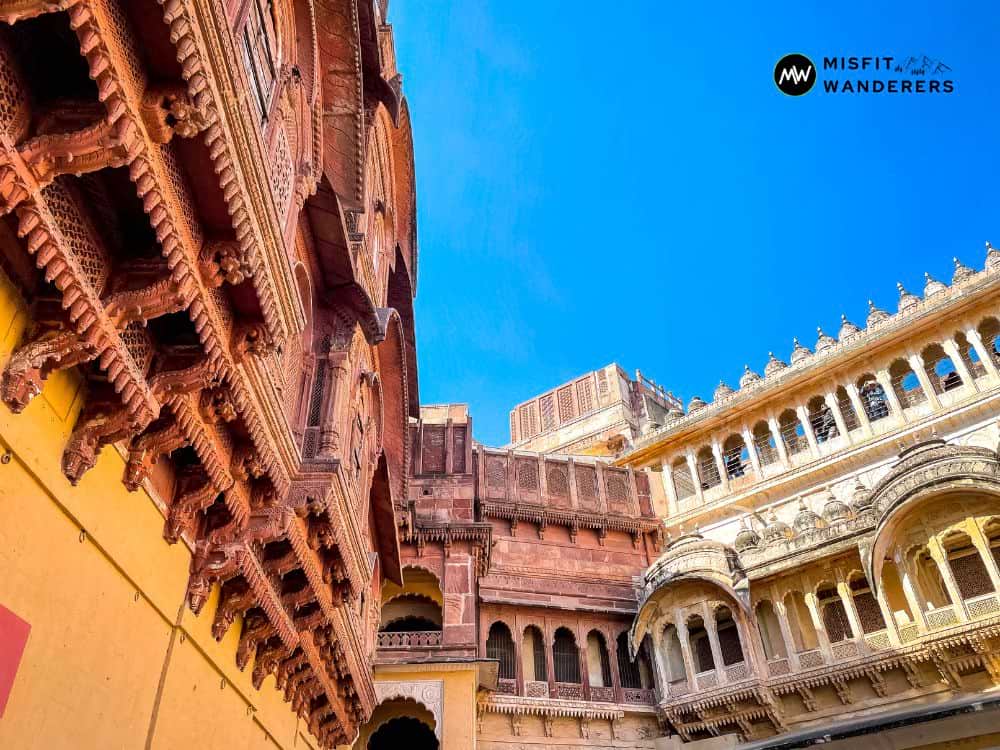 Inside Mehrangarh Fort — Jodhpur Places to Visit | Misfit Wanderers
