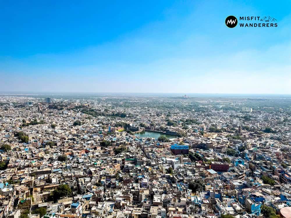 Jodhpur Places To Visit: Best Experiential Travel Guide for The Blue City 4 City view from Mehrangarh Fort — Jodhpur Places to Visit | Misfit Wanderers