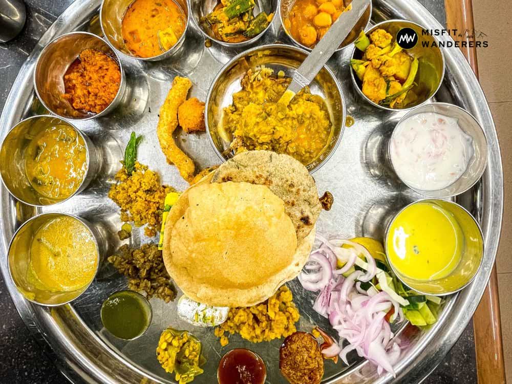 Local Rajasthani Thaali — Jodhpur Places to Visit | Misfit Wanderers