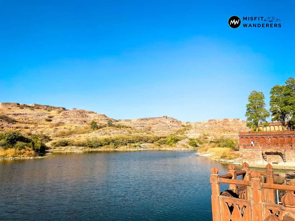 Lake nearby Jaswant Thada — Jodhpur Places to Visit | Misfit Wanderers