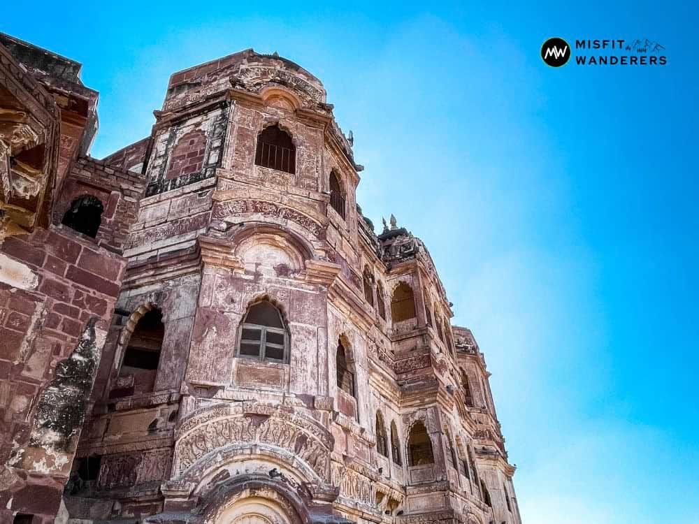 Jodhpur Places To Visit: Best Experiential Travel Guide for The Blue City 7 Mehrangarh Forth from sideways — Jodhpur Places to Visit | Misfit Wanderers