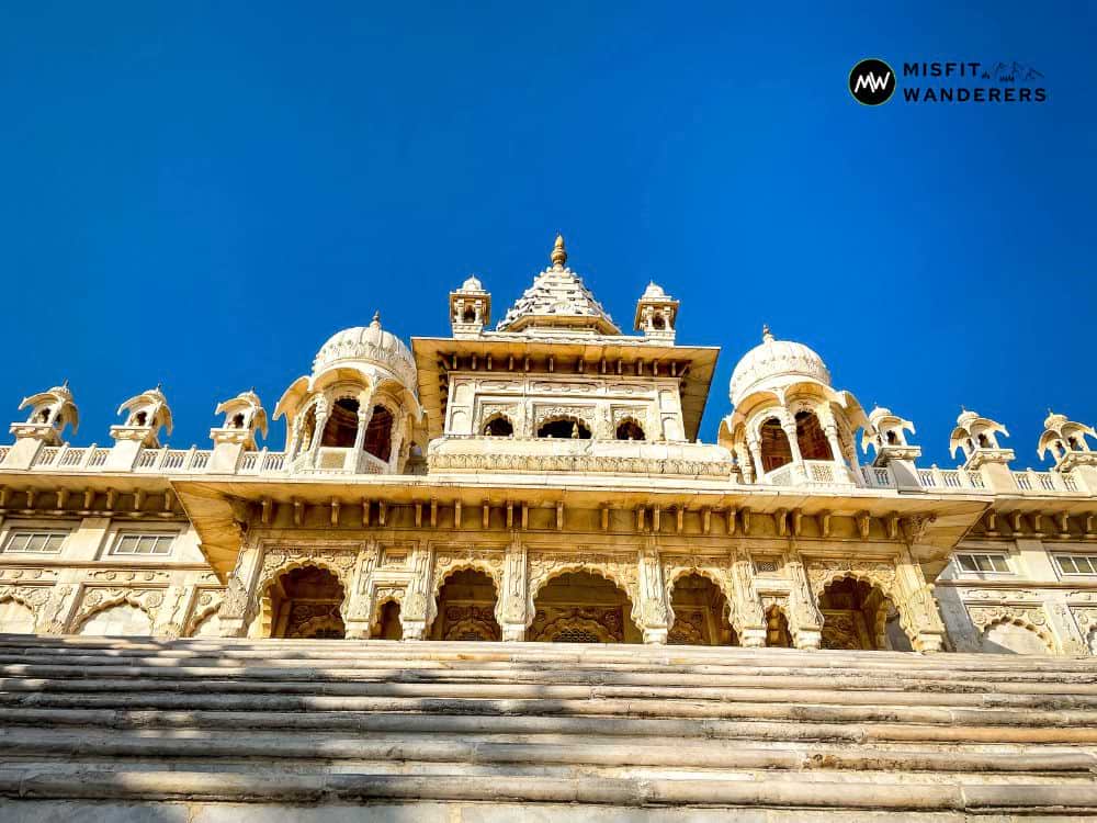 Front view of Jaswant Thada — Jodhpur Places to Visit | Misfit Wanderers